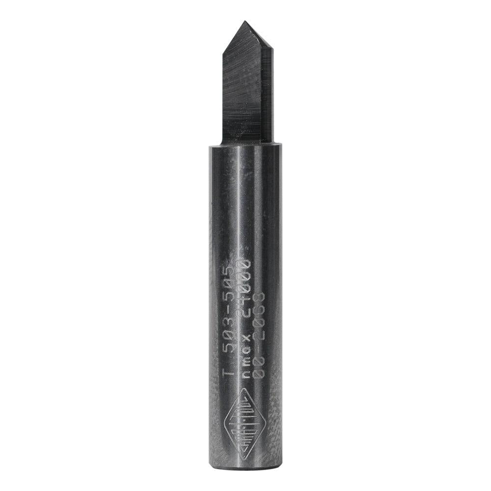 CARBITOOL Router Bit Solid Carbide Provincial Veining 1 4inch -Diameter 1 4inch -Shank T 503 - 505