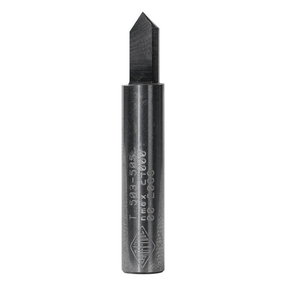 CARBITOOL Router Bit Solid Carbide Provincial Veining 1 4inch -Diameter 1 4inch -Shank T 503 - 505