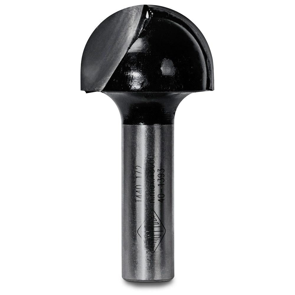 CARBITOOL Router Bit TCT Core Box 1.1 4inch -Diameter 1 2inch -Shank T 440 1 2