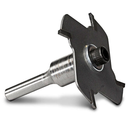 CARBITOOL Router Bit TCT Slot Cutter Assembly 1.6mm-Slot 1 4inch -Shank TA 700-1.6 M