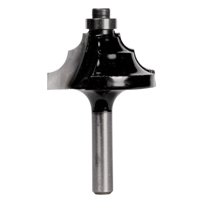 CARBITOOL Router Bit TCT Double Beading w.Bearing 3 16inch and 1 4inch -Radius 1 4inch -Shank TB 606 B