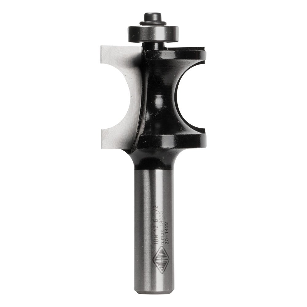 CARBITOOL Router Bit TCT Bullnose 19.8mm Bullnose 1 2inch -Shank TBN 12 B 1 2