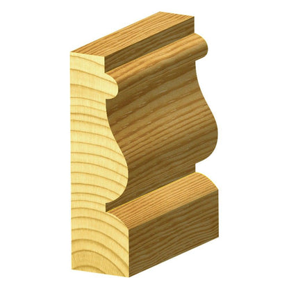 CARBITOOL Router Bit TCT Face Moulding w.Bearing 1.1 8inch -Diameter 1 2inch -Shank TFM 48 B 1 2