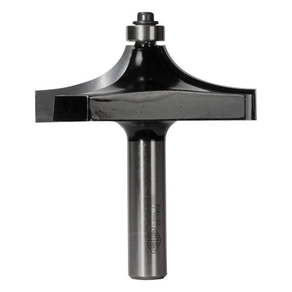 CARBITOOL Router Bit TCT Round Over Fillet w.Bearing 2.4 5inch -Diameter 1 2inch -Shank TEB 03 B 1 2