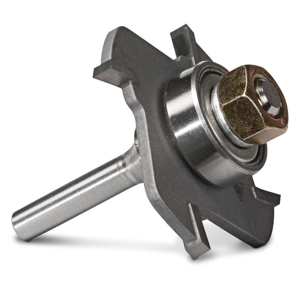CARBITOOL Router Bit TCT Slot Cutter Assembly w.Bearing 4.0mm-Slot 1 4inch -Shank TA 700-4 MB
