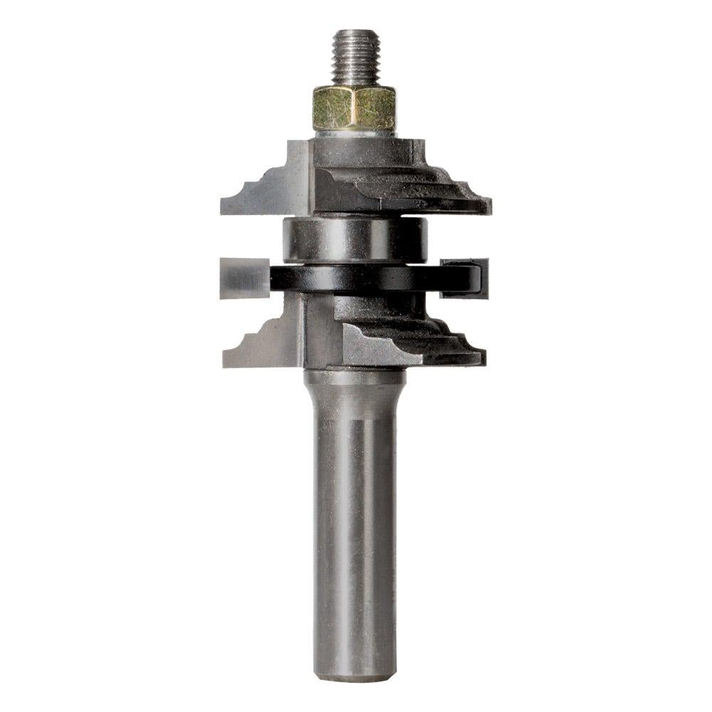 CARBITOOL Router Bit TCT Stacked Stile and Rail Assembly w.Bearing 1 2inch -Shank TPDS 11 B 1 2