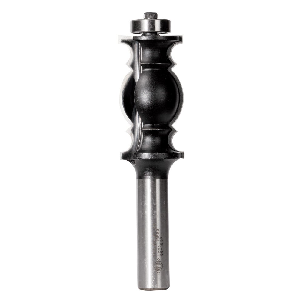CARBITOOL Router Bit TCT Face Moulding w.Bearing 1inch -Diameter 1 2inch -Shank TFM 24 B 1 2
