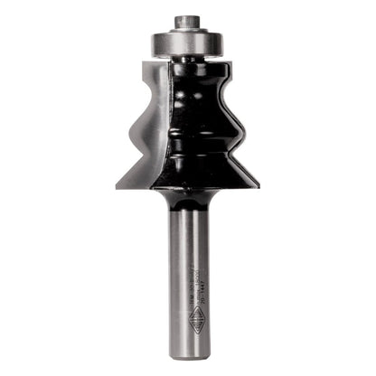 CARBITOOL Router Bit TCT Face Moulding 1.3 4inch -Diameter 1 2inch -Shank TFM 30 B 1 2