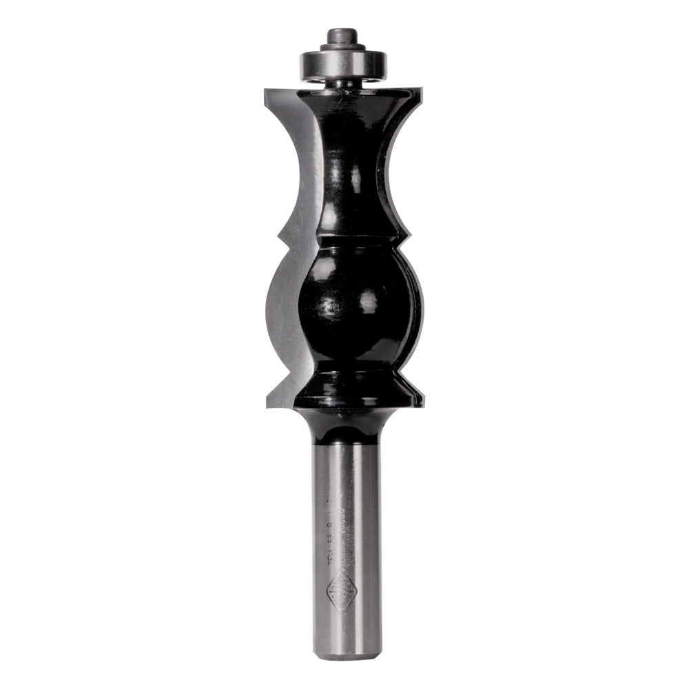 CARBITOOL Router Bit TCT Face Moulding 1.1 8inch -Diameter 1 2inch -Shank TFM 66 B 1 2
