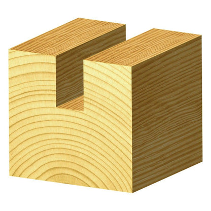 CARBITOOL Router Bit Solid Carbide Straight 3 16inch -Diameter 1 4inch -Shank T 206 S