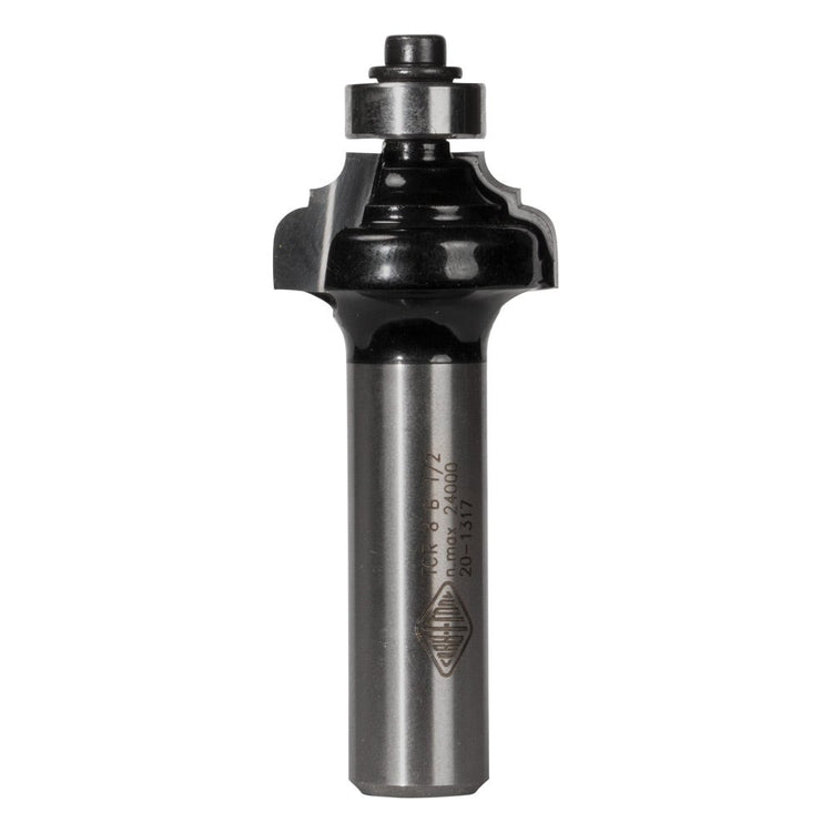 CARBITOOL Router Bit TCT Provincial w.Bearing 1 8inch -Radius 1 2inch -Shank TCR 8 B 1 2