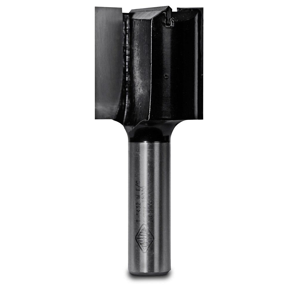 CARBITOOL Router Bit TCT Straight Router End Cutting 32mm-Diameter 1 2inch -Shank T 1432 M EC