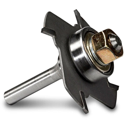 CARBITOOL Router Bit TCT Slot Cutter Assembly w.Bearing 1.6mm-Slot 1 4inch -Shank TA 700-1.6 MB