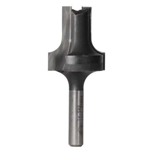CARBITOOL Router Bit TCT Extended Rounding Over 1 4inch -Radius 1 4inch -Shank TX 508
