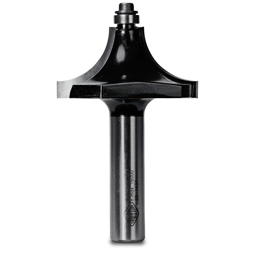 CARBITOOL Router Bit TCT Beading w.Bearing 3 4inch -Radius 1 2inch -Shank T 624 B 1 2