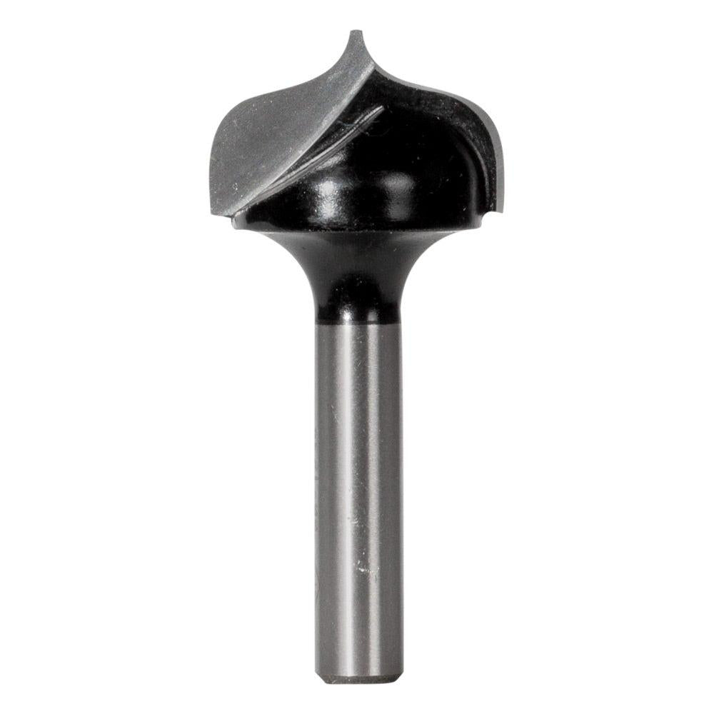 CARBITOOL Router Bit TCT Fine Point Ogee Bit 3 16inch -Radius 1 4inch -Shank TF 7506