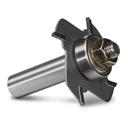 CARBITOOL Router Bit TCT Slot Cutter Assembly w.Bearing 2.0mm-Slot 1 2inch -Shank TA 700-2 MB 1 2