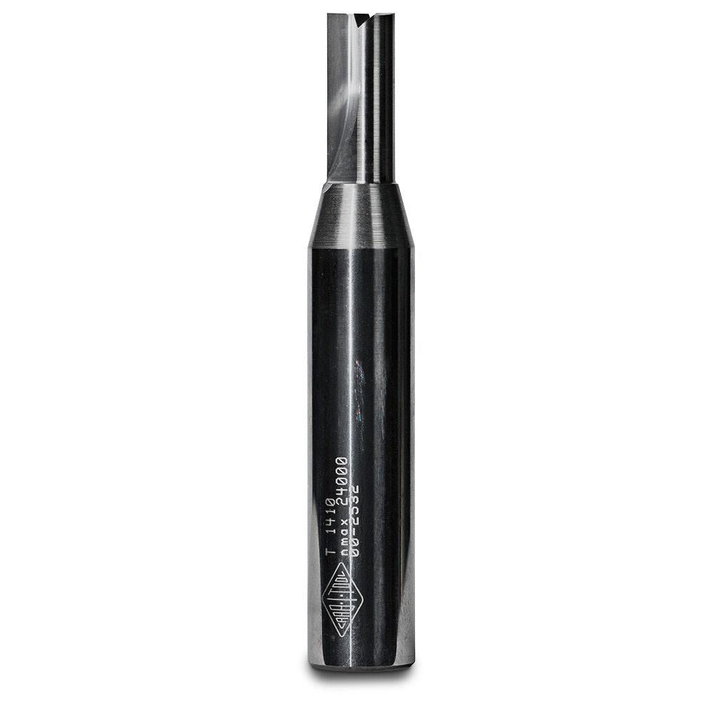 CARBITOOL Router Bit TCT Straight Double-Flute 5 16inch -Diameter 1 2inch -Shank T 1410
