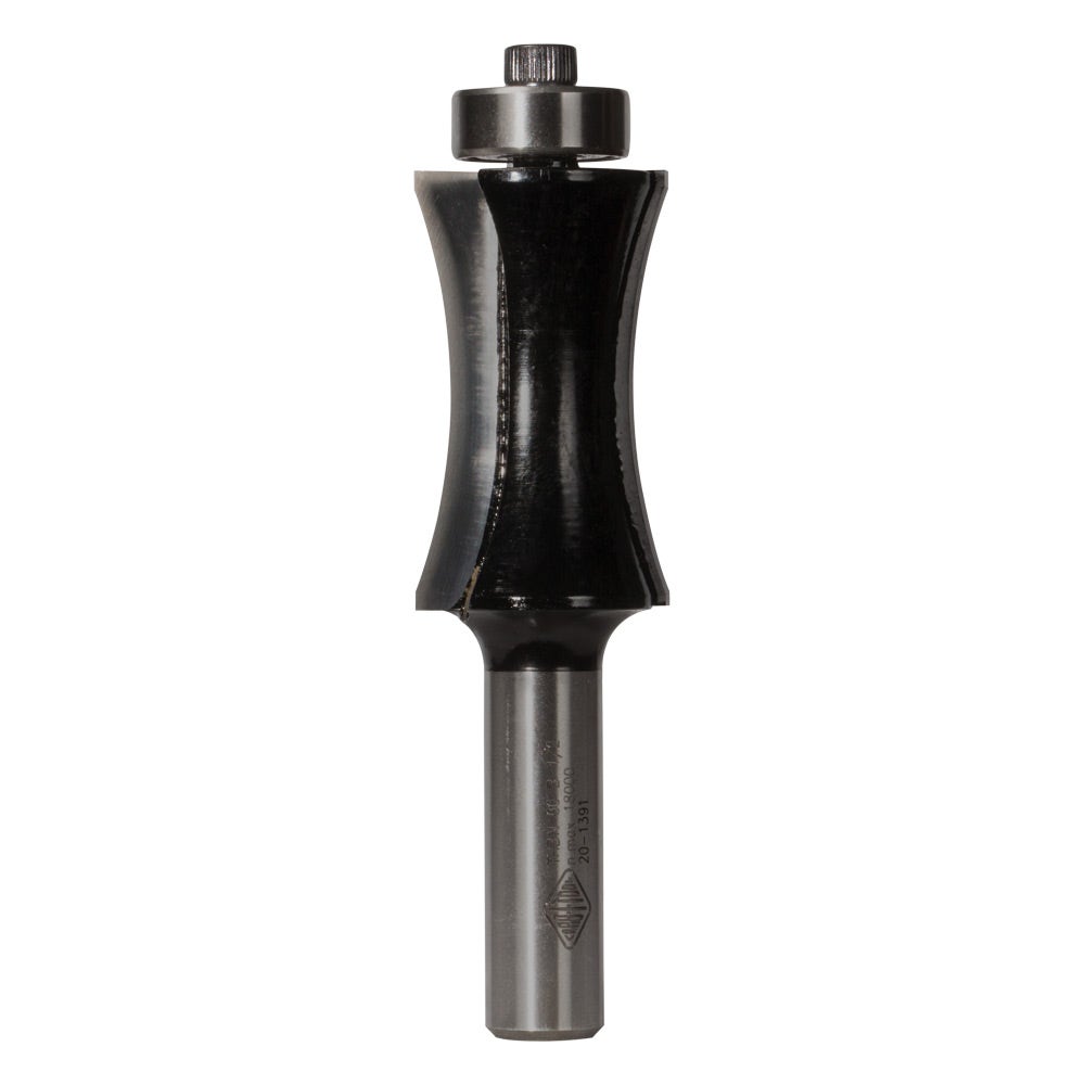CARBITOOL Router Bit TCT Half Bull Nose 60mm-Radius 1 2inch -Shank THBN 60 B 1 2