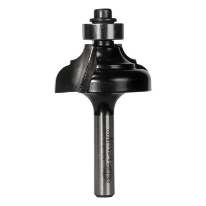 CARBITOOL Router Bit TCT Provincial w.Bearing 3 16inch -Radius 1 4inch -Shank TCR 12 B