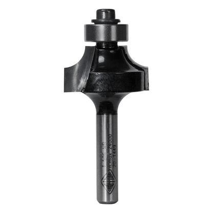 CARBITOOL Router Bit TCT Rounding Over 6mm-Radius 1 4inch -Shank T 506 MB