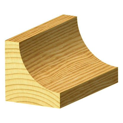 CARBITOOL Router Bit TCT Draw Pulls 1 2inch -Radius 1.3 4inch -Diameter 1 2inch -Shank TDC 16 1 2