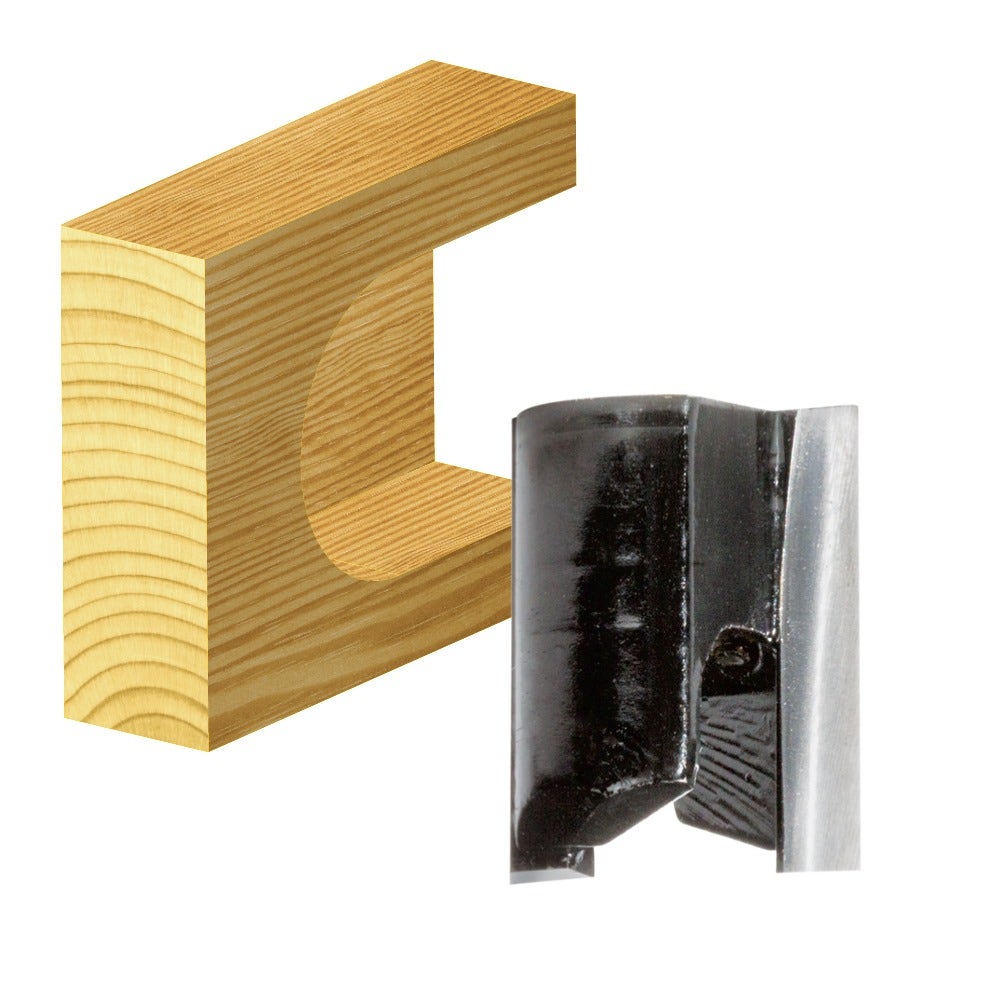 CARBITOOL TCT Lock Mortise Cutter 7 8inch Dia 12 32NEF Thread TLM 14