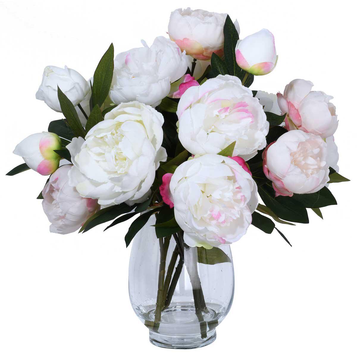 CGH Artificial Peony Arrangement 45cm
