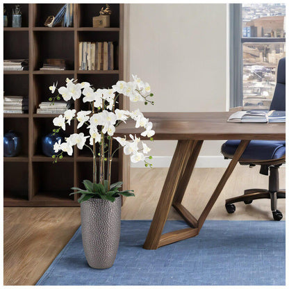 CGH Artificial Phalaenopsis Orchid Arrangement 1.2M White