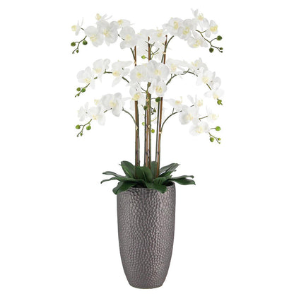 CGH Artificial Phalaenopsis Orchid Arrangement 1.2M White