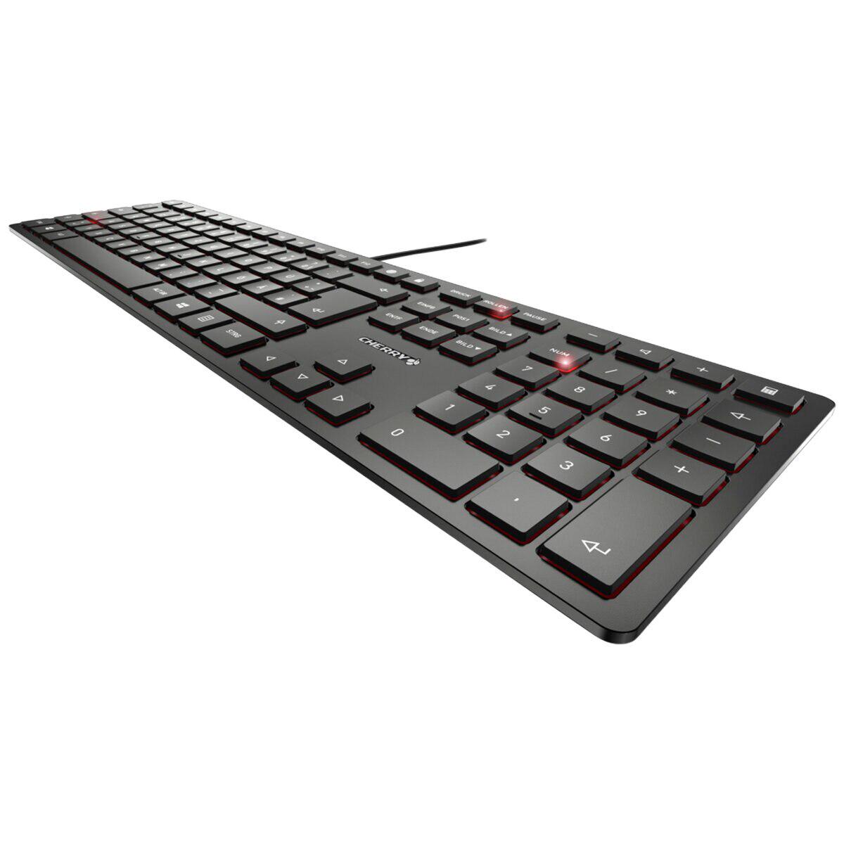 CHERRY KC 6000 SLIM Office Corded Keyboard Black