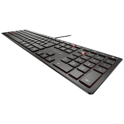 CHERRY KC 6000 SLIM Office Corded Keyboard Black