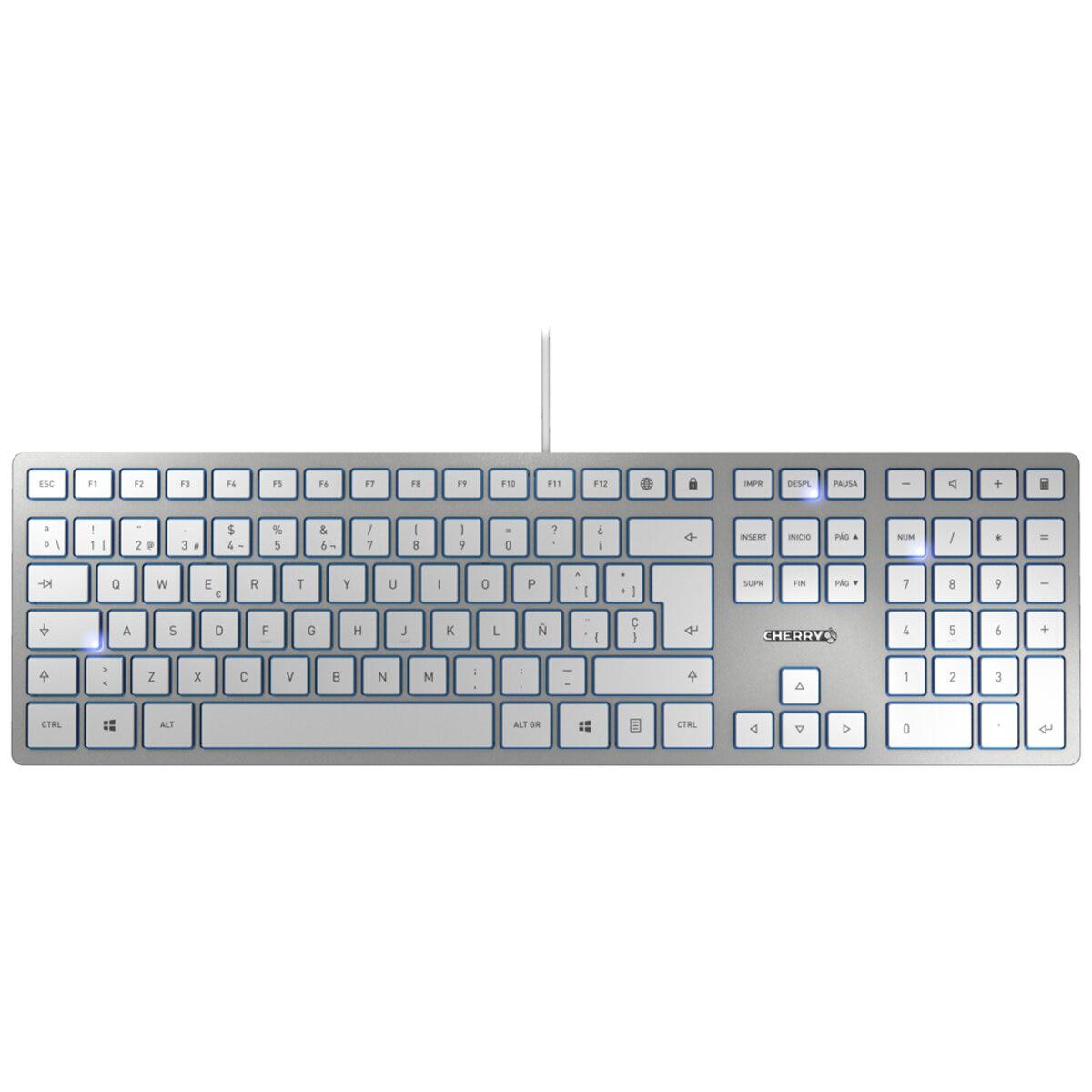 CHERRY KC 6000 SLIM Office Corded Keyboard Black