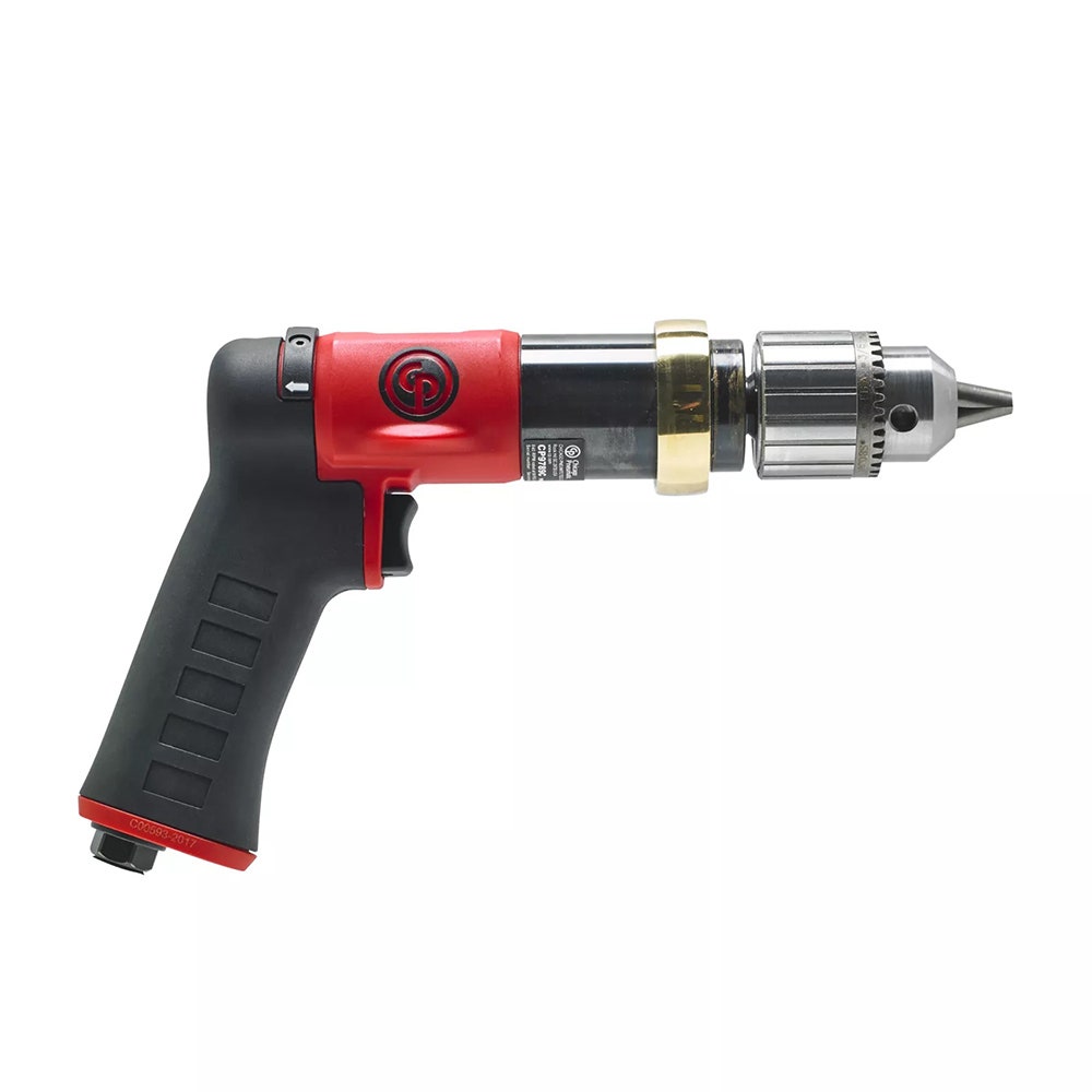 CHICAGO PNEUMATIC 13mm 800rpm Air Drill Keyed Pistol CP9789C