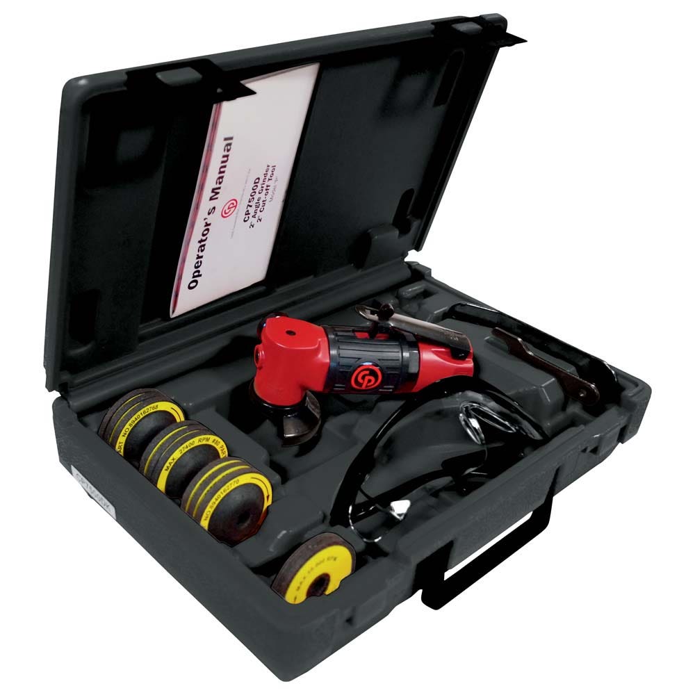 CHICAGO PNEUMATIC 50mm Air Mini Angle Grinder CP7500D