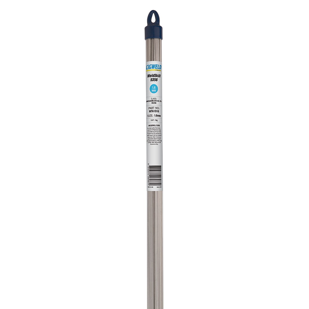 Cigweld Aluminium TIG Filler Rod, 1.6mm, 1kg Pack - Part WTA1016
