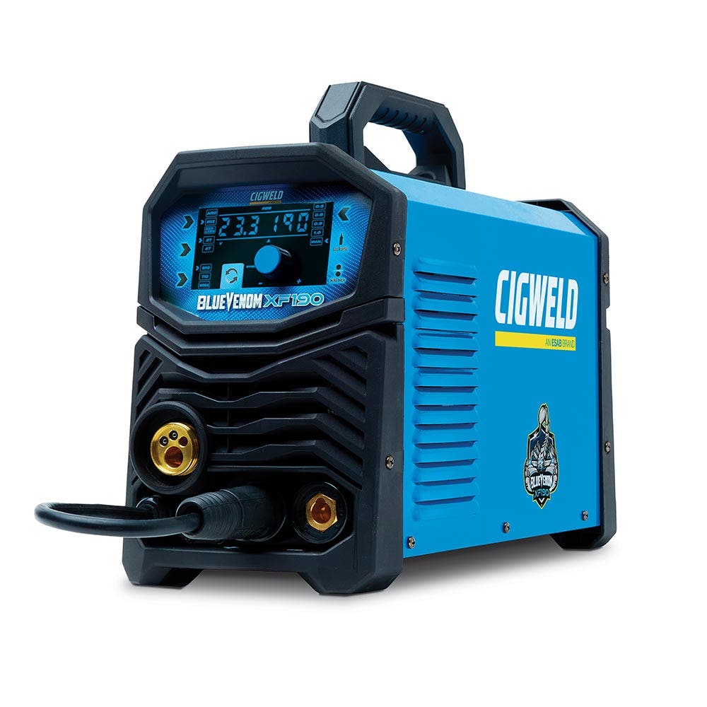 Cigweld Blue Venom XF 190 Multi-Process Welder (MIG/TIG/Stick) - Part W1400190