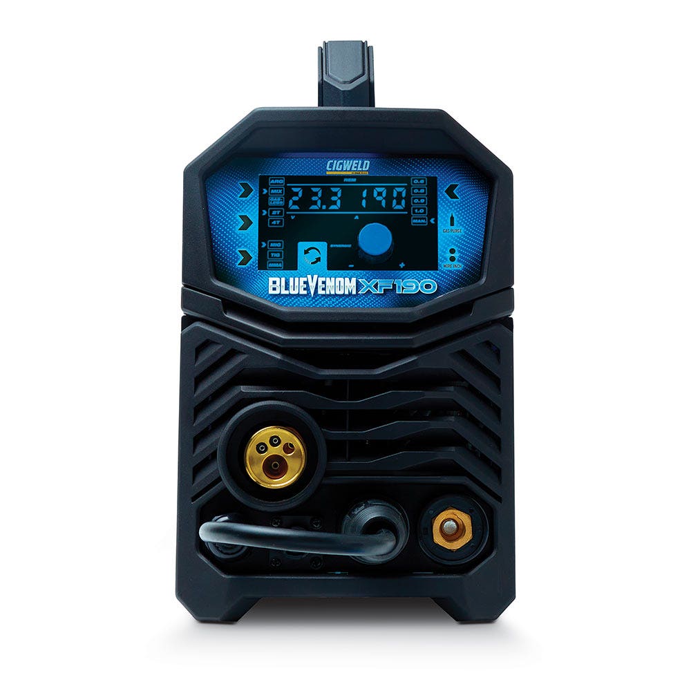 Cigweld Blue Venom XF 190 Multi-Process Welder (MIG/TIG/Stick) - Part W1400190