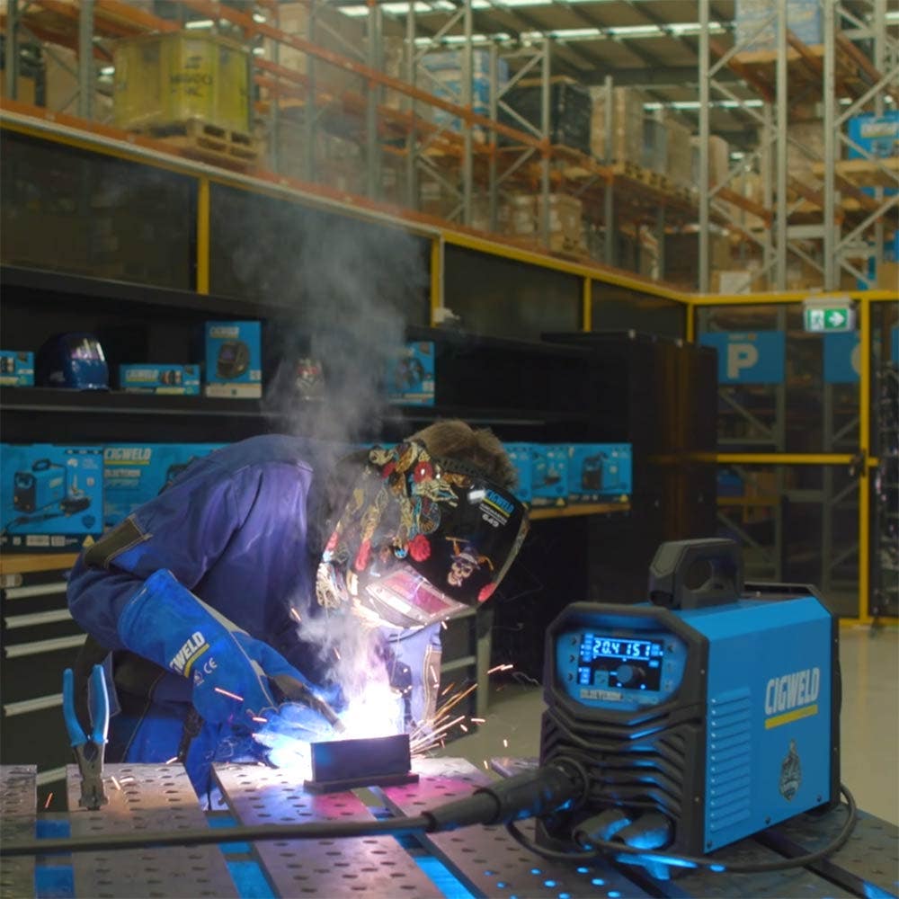 Cigweld Blue Venom XF 190 Multi-Process Welder (MIG/TIG/Stick) - Part W1400190