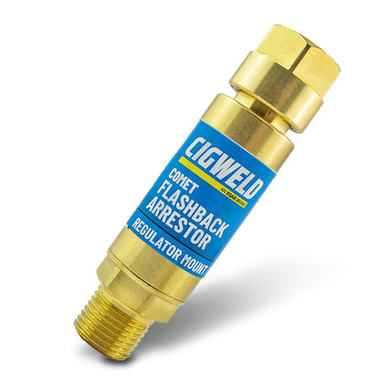 Cigweld Comet Flashback Arrestor, Reg Mount, Oxy/Fuel Set - Part 208513