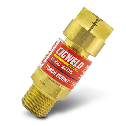 Cigweld Comet Flashback Arrestor, Torch Mount, Oxy/Fuel Set - Part 208512