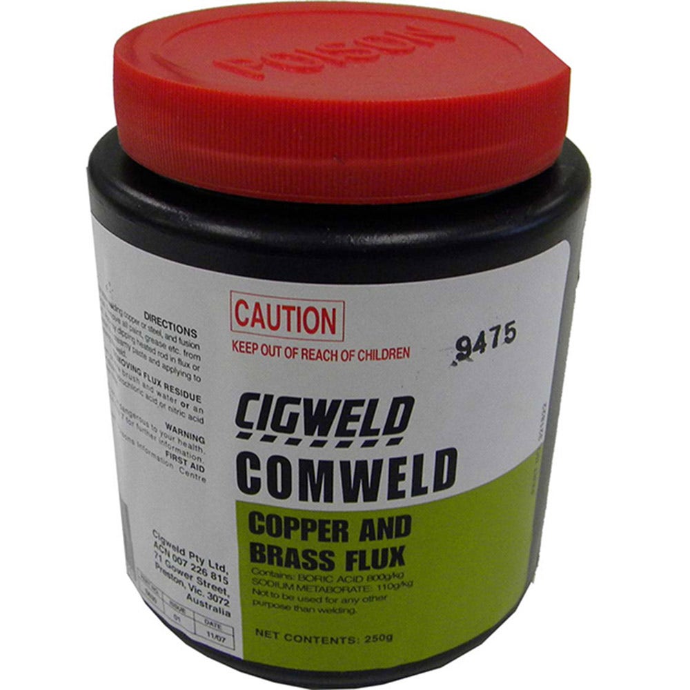 Cigweld Comweld Copper & Brass Flux, 250g - Part 321822