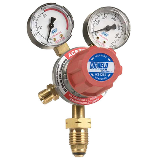 Cigweld CutSkill Acetylene Regulator - Part 210223