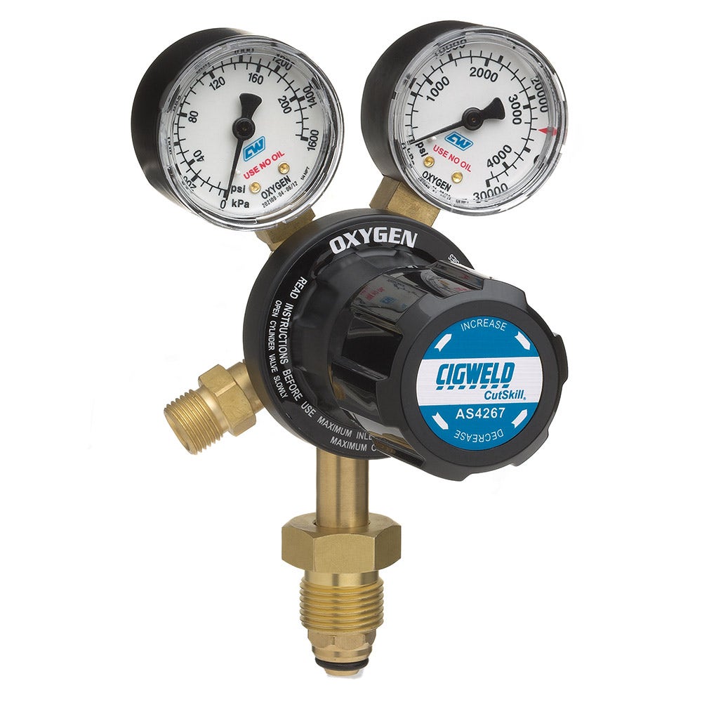 Cigweld CutSkill Oxygen Regulator - Part 210222