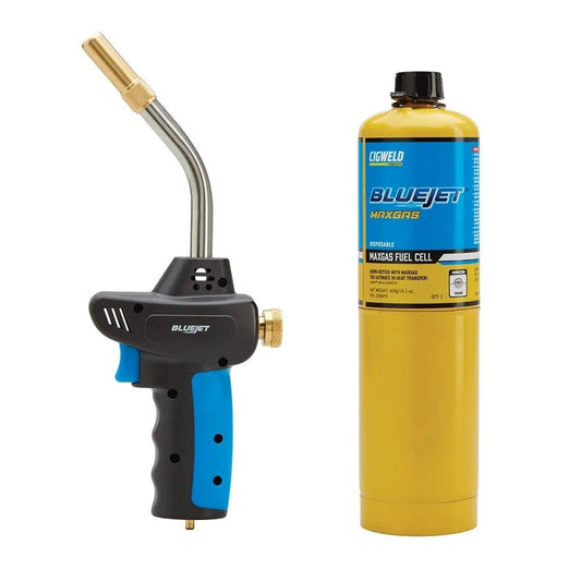 Cigweld Jet408 Cyclone Flame & Maxgas Fuel Cell Combo Kit - Part 308401