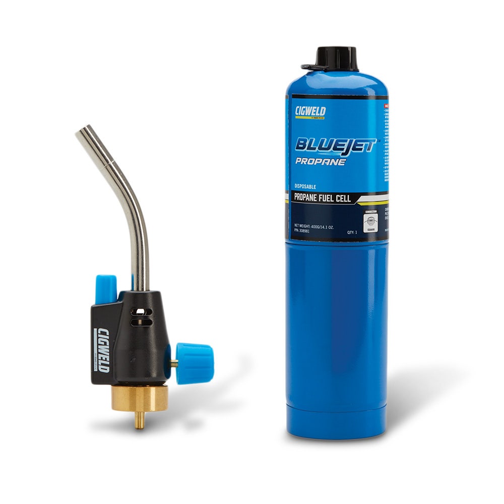 Cigweld Jet409 Triple-Point Flame & Propane Fuel Cell - Part 308402