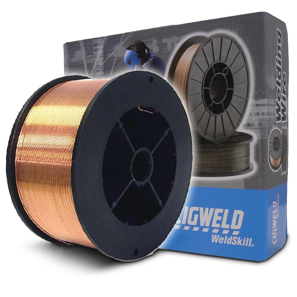 Cigweld WeldSkill Solid MIG Wire, 0.9mm x 5kg Spool - Part WS5009