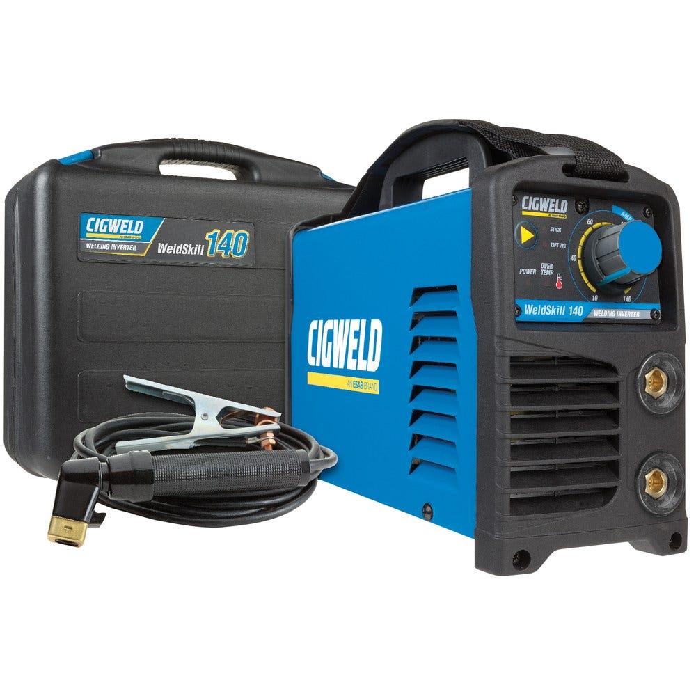 Cigweld WeldSkill 140, 10A Stick DC TIG Welder - Part W1008140