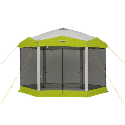 CORE Equipment Hex Centre Push Mesh Screenhouse