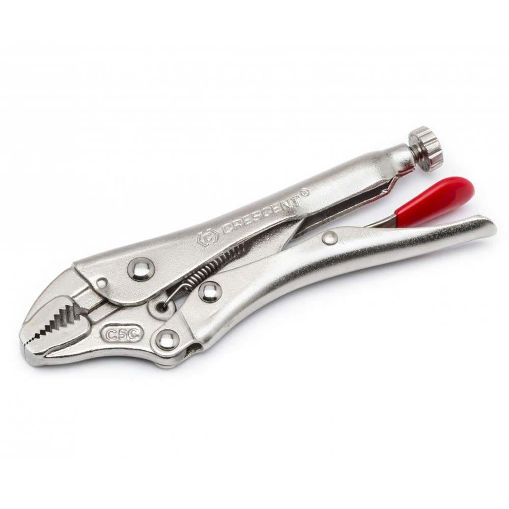 CRESCENT 130MM 5 Curved Jaw Locking Pliers With Wire Cutter C5CVN-08
